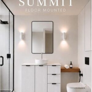 SUMMIT   Fluted Fronts, plain sides and plinth