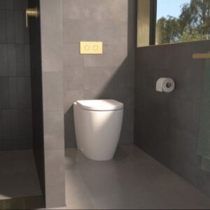 Caroma Urbane® II Cleanflush® Invisi Series II® Wall Faced Suite (with GermGard®)